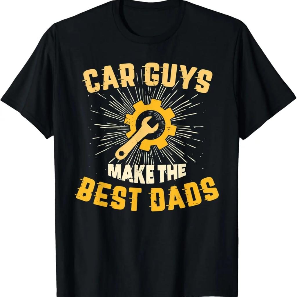 Парни-автомобилисты - лучшие папы. Футболка механика