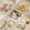 10Pcs Cute Hair Ties Bowknot Sweet Hair Rope Luxury Bows Flower Headdress