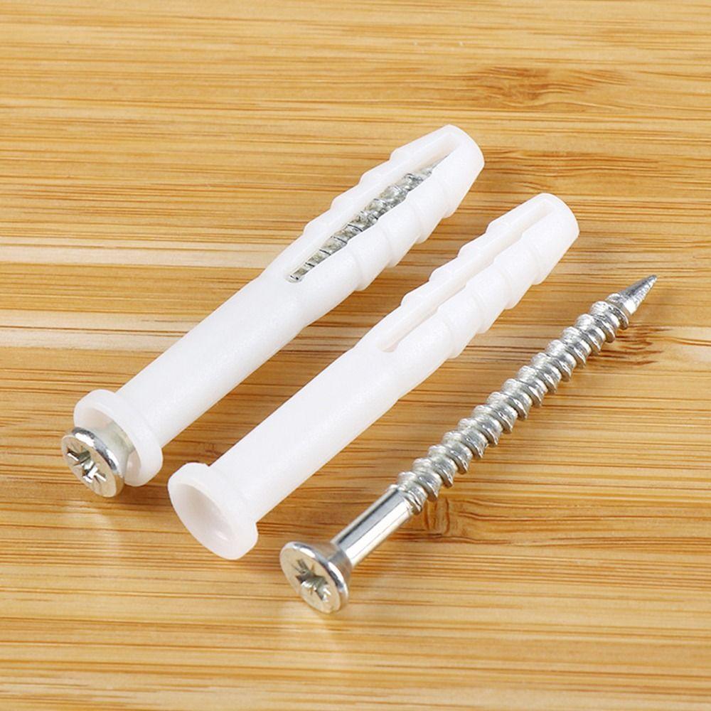 Настенная заглушка для дома, пробитая винтовым дюбелем, анкер для гипсокартона, расширяющийся гвоздь-болт, набор расширительных винтов