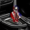 Чехол на рычаг переключения передач автомобиля с капюшоном Чехол на рычаг переключения передач автомобиля с капюшоном Патриотичный дизайн с флагом Чехол на рычаг переключения передач для автомобиля Толстовка с капюшоном Ручка переключения передач автомобиля
