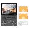 RGB20S Handheld Game Console Various Games 3.5in Screen High Resolution Gaming Machine Black