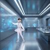 Space Stage Alien Cosplay Costume Halloween Robot Costume Funny Space Astronaut Costume  Halloween