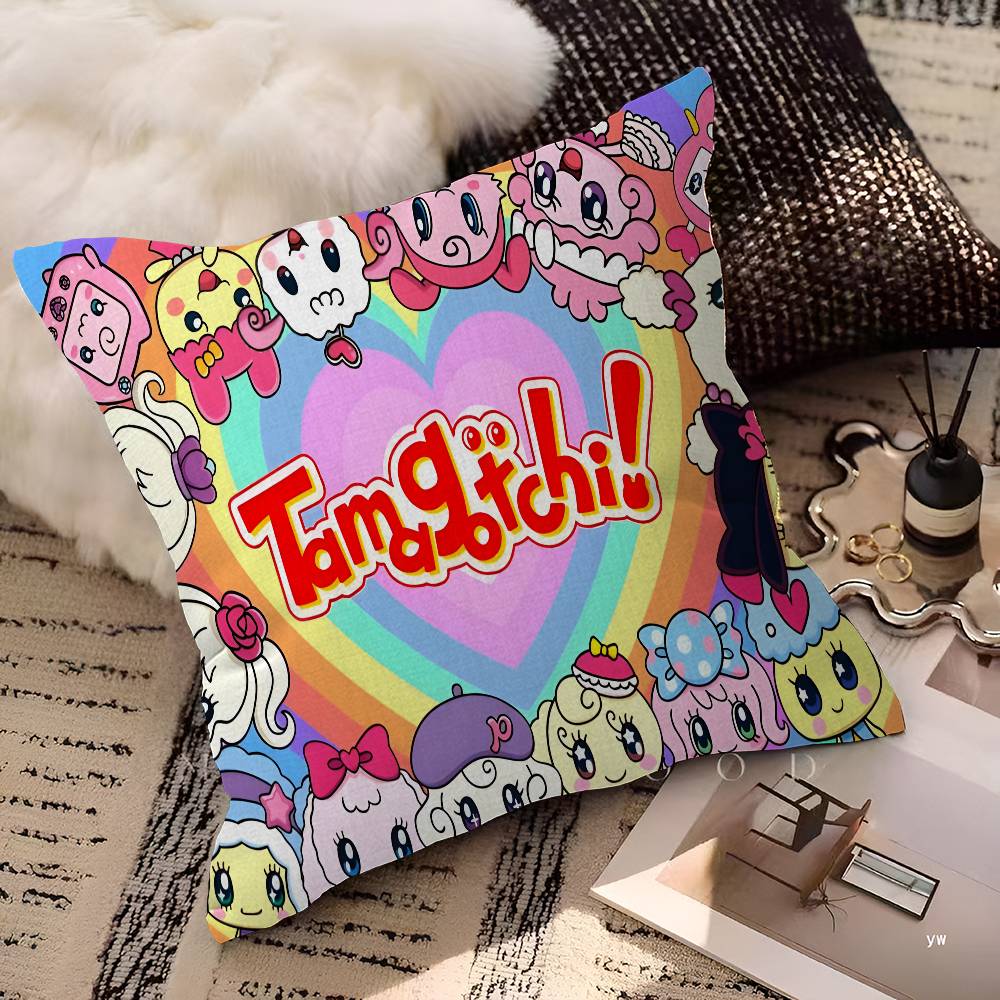 Классический TTamagotchi Cut Friend Игровой Чехол для Подушки Наволочка Декор Наволочка Печатный Чехол для Подушки на Диван
