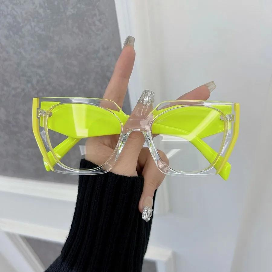 Модные Роскошные Квадратные Оправы для Очков Женские Мужские Прозрачные Прозрачные Дизайнерские Брендовые Оптические Прекрасные Оправы Окулос