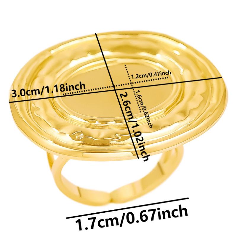 1Pcs Open Adjustable Stainless Steel Heart Sun Leaf Rings Diy Cabochons Silver/Gold Ring For Women Men Handmade Supplies