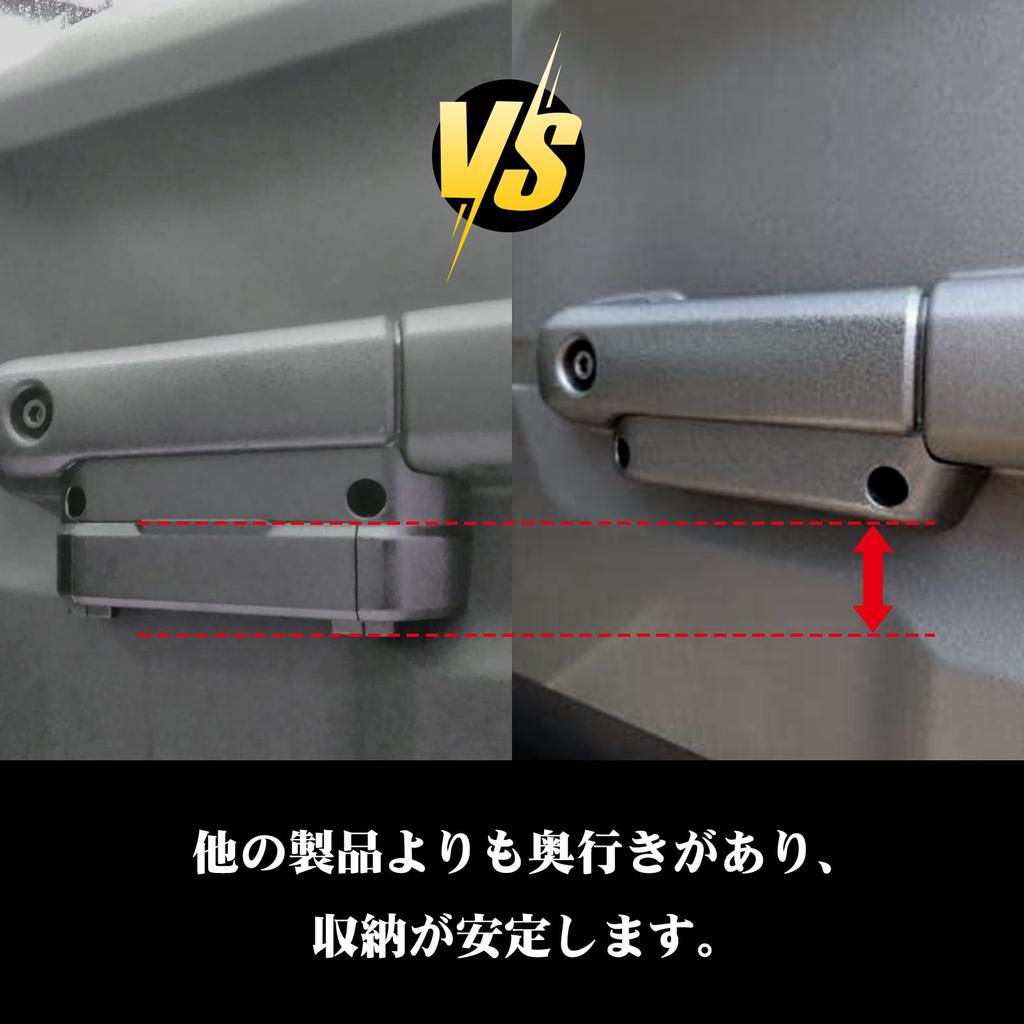 Sporacingrts Дверная ручка и основание дверного кармана для деталей и аксессуаров автомобиля Sierra Набор из 2 шт. АБС Черный Jimny/Jimny (Exair) JB64/JB74