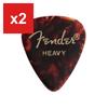 Fender 351 Shape Classic Picks, Heavy, Shell (12 Pack)