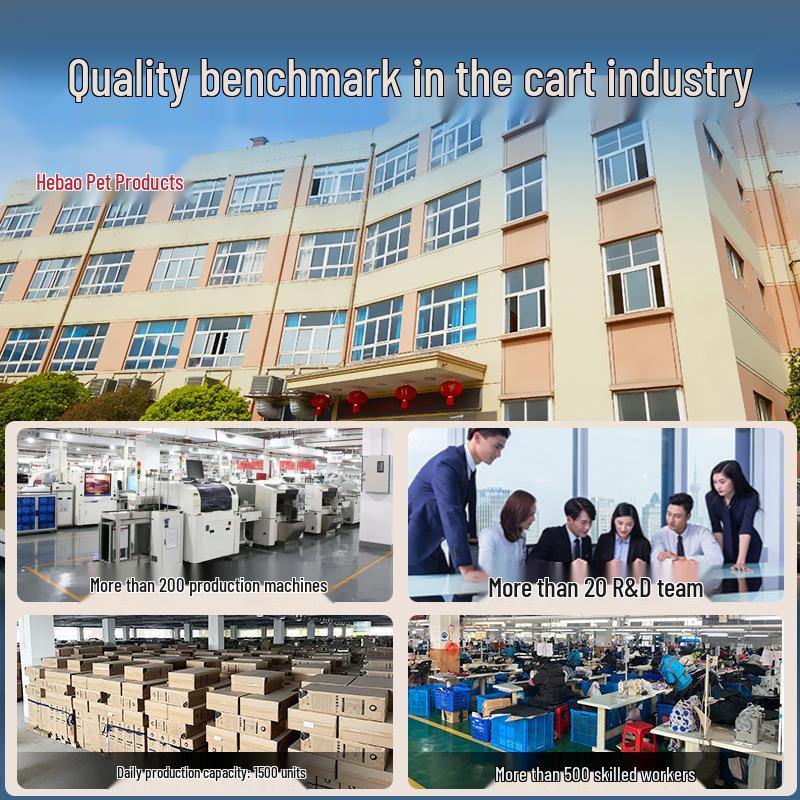 Luxury Foldable Pet Stroller for Small/Medium Dogs & Cats