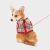 [Pet] Checkered Ribbon Harness (S)