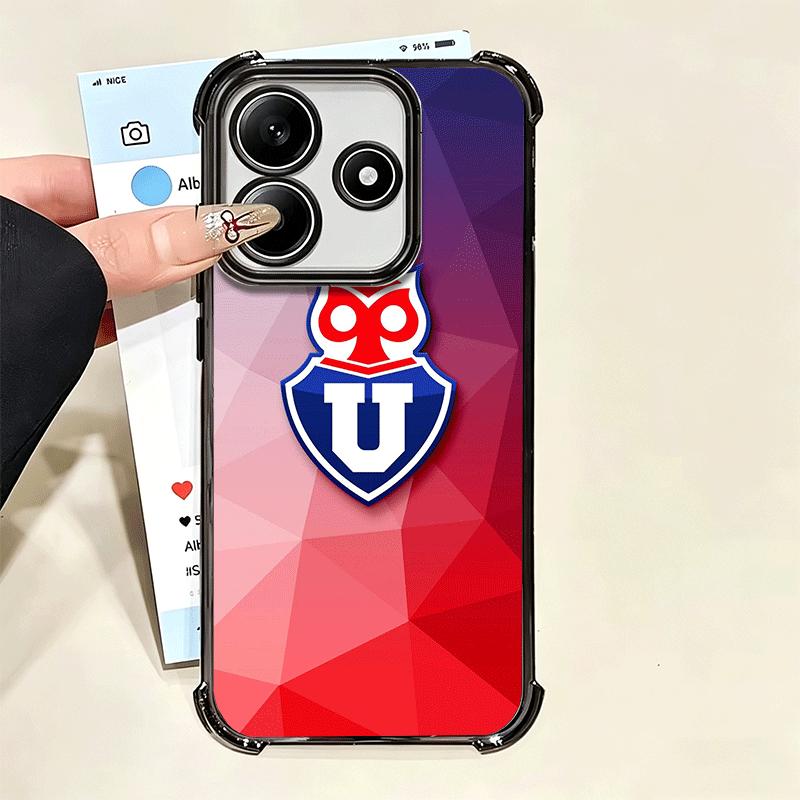 Чехол с покрытием логотипа университета Чили для Xiaomi Poco X5 X6 X7 X8 Pro Max F8 Ultra F7 M8 M7 M5S Redmi 15C 15 14C 13C 13 X3