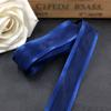 DIY Ribbon 5M 25mm Sewing Satin Edge Organza Lace Trim Wedding Party Decoration Hair Bows