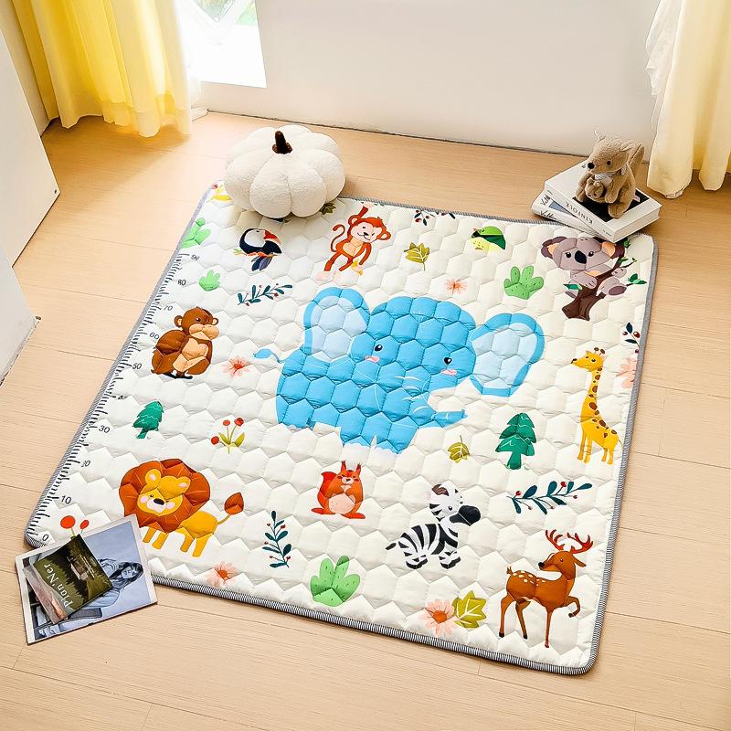 Коврик для забора для игр, утолщенный коврик для ползания, детский коврик, складной коврик для ползания, противоскользящий коврик
