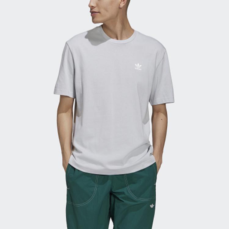 Adidas Футболка Originals B+F Trefoil Tee, свободная спортивная футболка с коротким рукавом, мужская, синяя GN3496