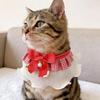 Шарф-бабочка для кошки в британском стиле: Принцесса Воротник-слюнявчик для Всех Сезонов