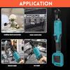 47.5NM Brushless Electric Ratchet Wrench 1/2'' Ratchet Wrench Set Angle Drill Screwdriver Power Tool for Makita 18V