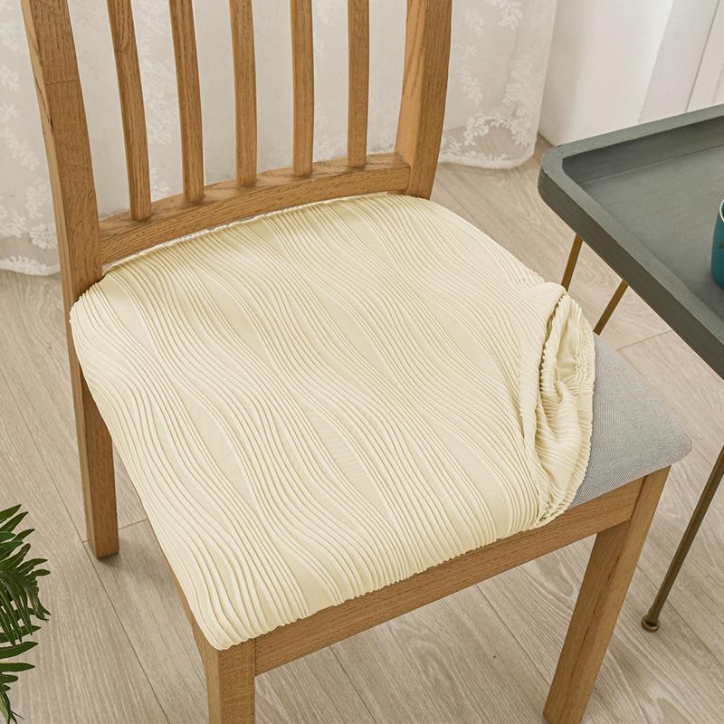 Seat Covers for Dining Room Stretch Chair Covers Removable Upholstered Seat Protector Cushion Slipcovers for Kitchen, Office