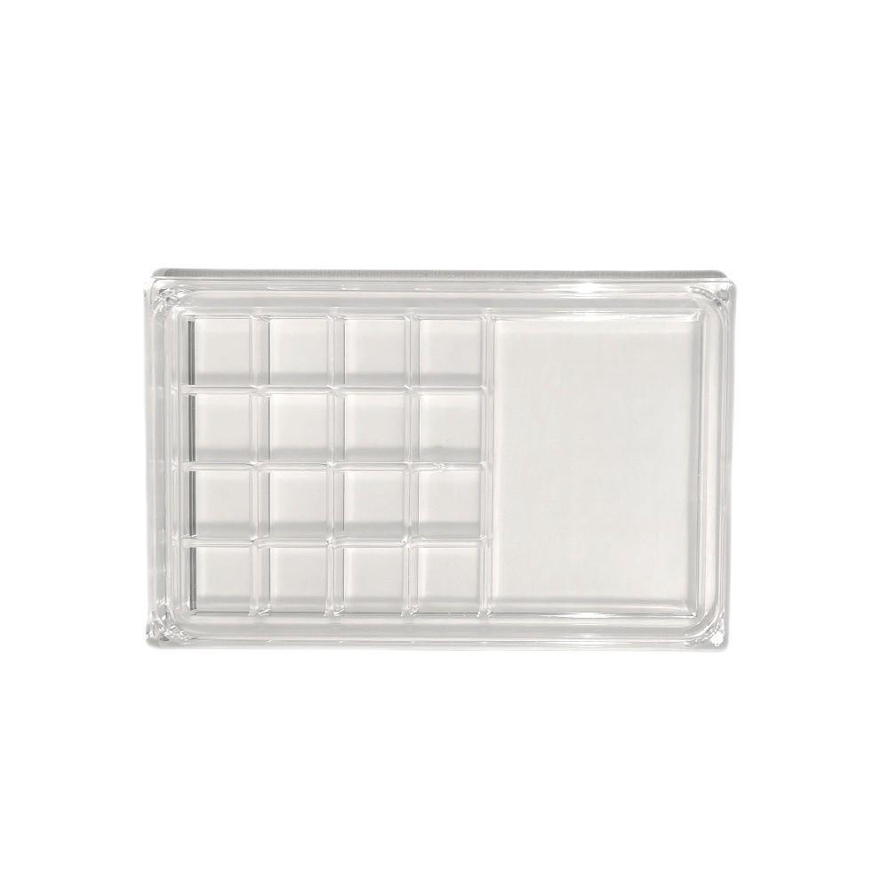 17-Grid Seashell Display Box Acrylic Durable Storage Display Organizer Box With Photo Frame Starfishs Trinket Storage Case