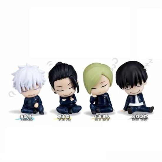 Shoulder Zun Fig. Jujutsu Kaisen Complete Set 4 Types Gacha Capsule Toy