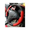 Совместимый чехол на руль Fiat Fiorino с опорами 4 шт. красно-черный
