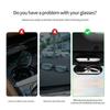 APS2   Car Sun Visor Glasses Case Sunglasses Clip Holder Storage Box For Citroen Jumper Celysee Cactus Picasso Aircross Saxo Grand