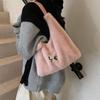 Popular Large Capacity Female Bag Autumn Winter New Fur Shoulder Bag