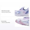 Li Ning Kids Q Cloud 1.5 спортивная удобная нескользящая износостойкая повседневная обувь детская обувь вишневый-розовый-Aurora-синий YKNT018-4