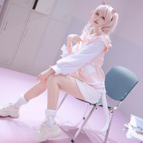 [Milky Time] Project Sekai Мизуки Акацукияма Косплей Униформа Аниме Игра Пончик и Знак Мира