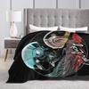 Daft Punk Helmet Heavy Metal Music Band Blanket Cover  Fuzzy Throw Blankets Bedding Couch Ultra-Soft Warm Bedsprea,