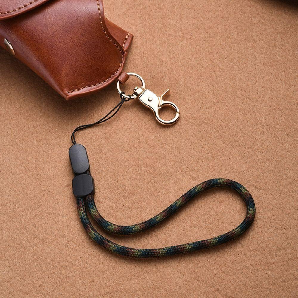 PU Leather Hanging Sunglasses Case Portable Eyeglasses Clip Glasses Storage Bag Neck Wearing