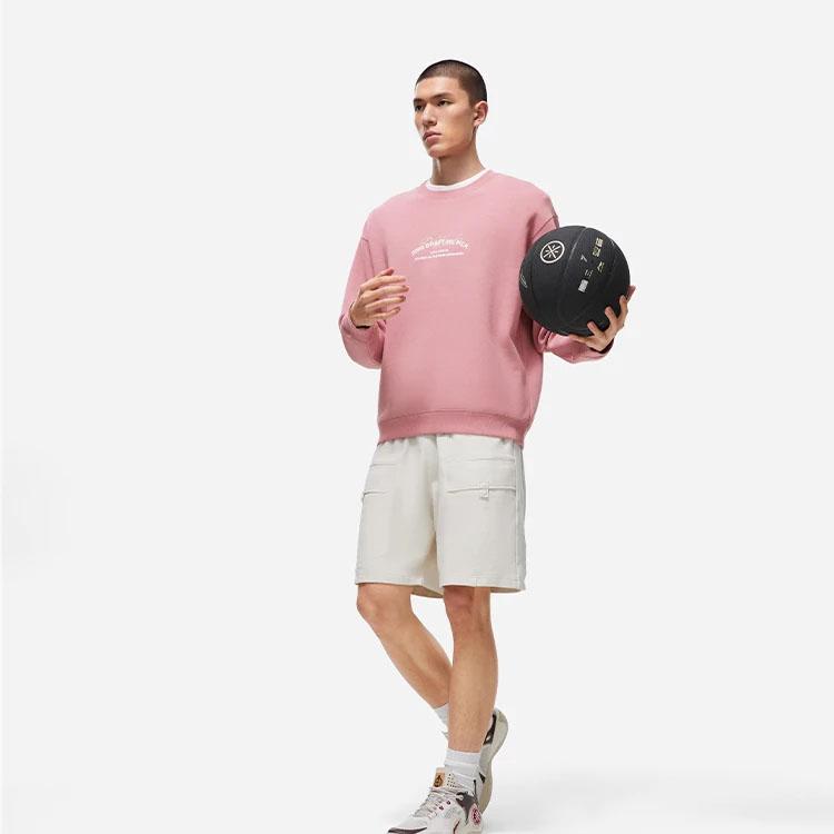 Мужская толстовка Li Ning Су Плам Пинк AWDT493-7