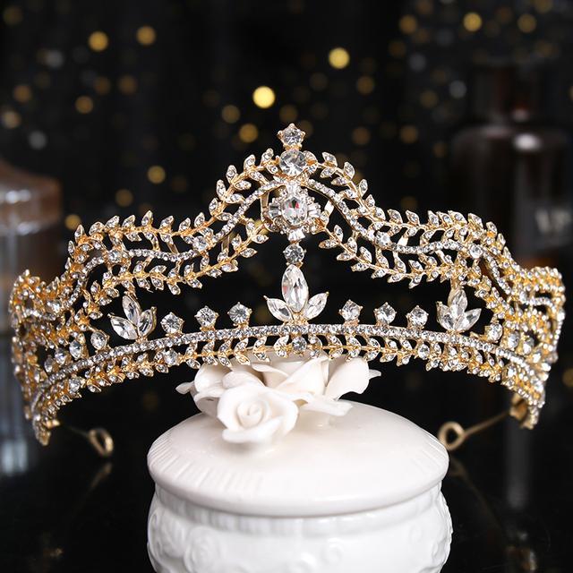 Новые хрустальные короны со стразами и украшениями, а также короны, женские аксессуары для волос, свадебные украшения для волос невесты, головной убор для вечеринки по случаю дня рождения