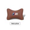 Car Headrest M-emblem Neck Pillow Auto Accessories For BMW E46 E90 E60 F30 F10 E39 E36 F20 G20 G30 E92 E87 E91 X5 E70 F11 E30 X3 BA8