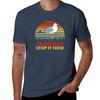 Seagulls Bird Lover Stop It Now Vintage Retro Funny Seagulls Pullover Tshirt Casual Loose Daily Wear Tshirt