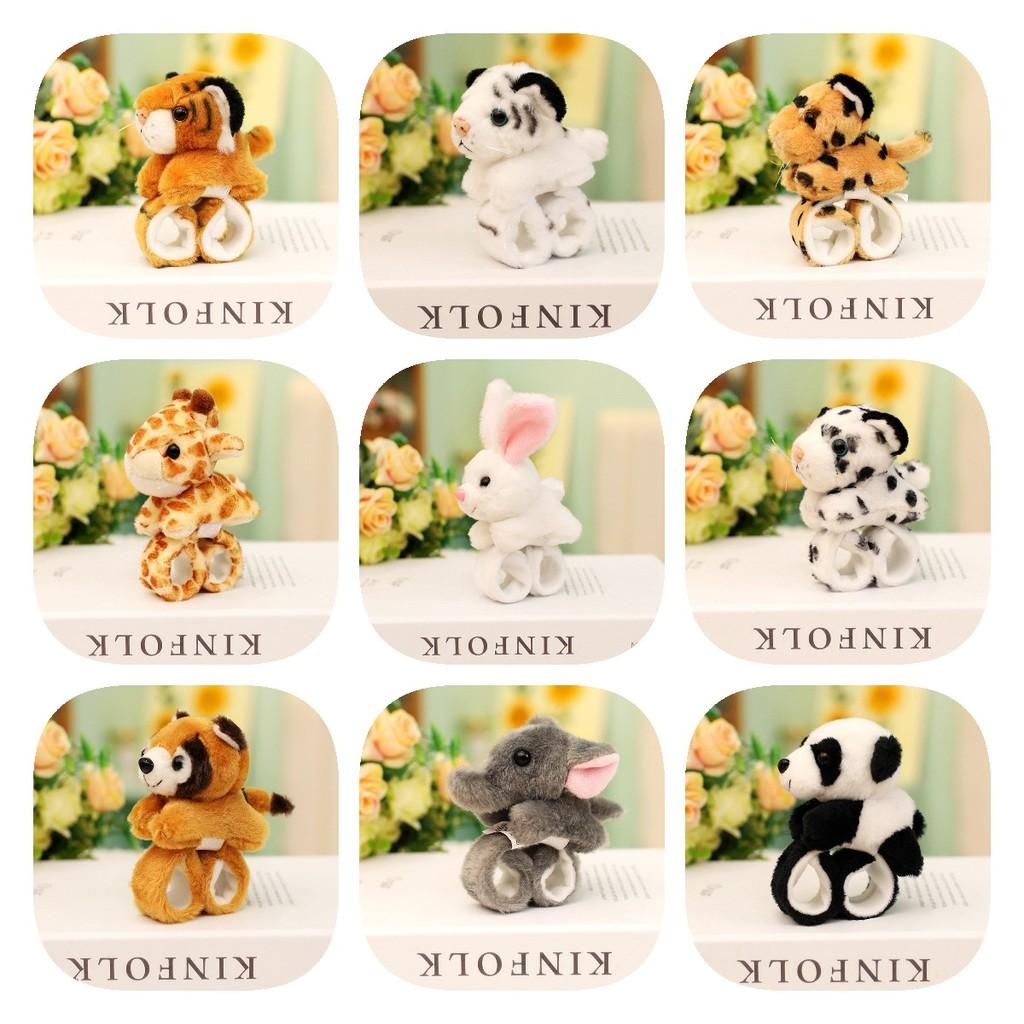 Очаровательные мультяшные плюшевые перчатки-лапы тигра с хвостом для детских выступлений и игр