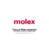 Molex 2-Position Black Wire-to-Board Pin Header Connector