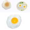 Fried Egg Food Simulation Children Play Toy Anti Stress Anxiety Relief Car Decor