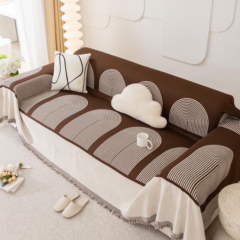 Ins Высококачественный чехол для дивана из шенилла, полотенце для дивана, устойчивое к царапинам, чехол для дивана Four Seasons Universal Sofa Cover