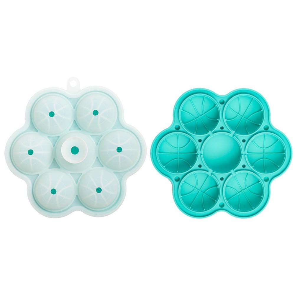 Circular Ice Hockey Mold Silicone Ball Ice Maker Frozen Ball Ware Ice Cube Mold Summer