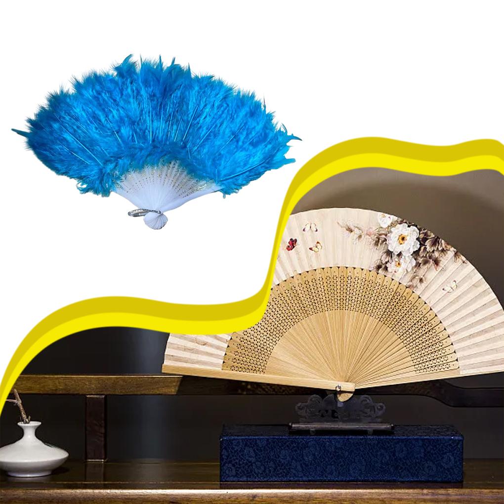 Fan Decoration Crafts Parties Cosplay Household Handheld Ornament Decorative Fans Present Dancing Wedding Adult