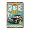 Классический плакат для гаража, винтажная металлическая вывеска для обслуживания автомобиля, металлические жестяные вывески, ретро табличка, магазин инструментов для гаража, настенный художественный декор