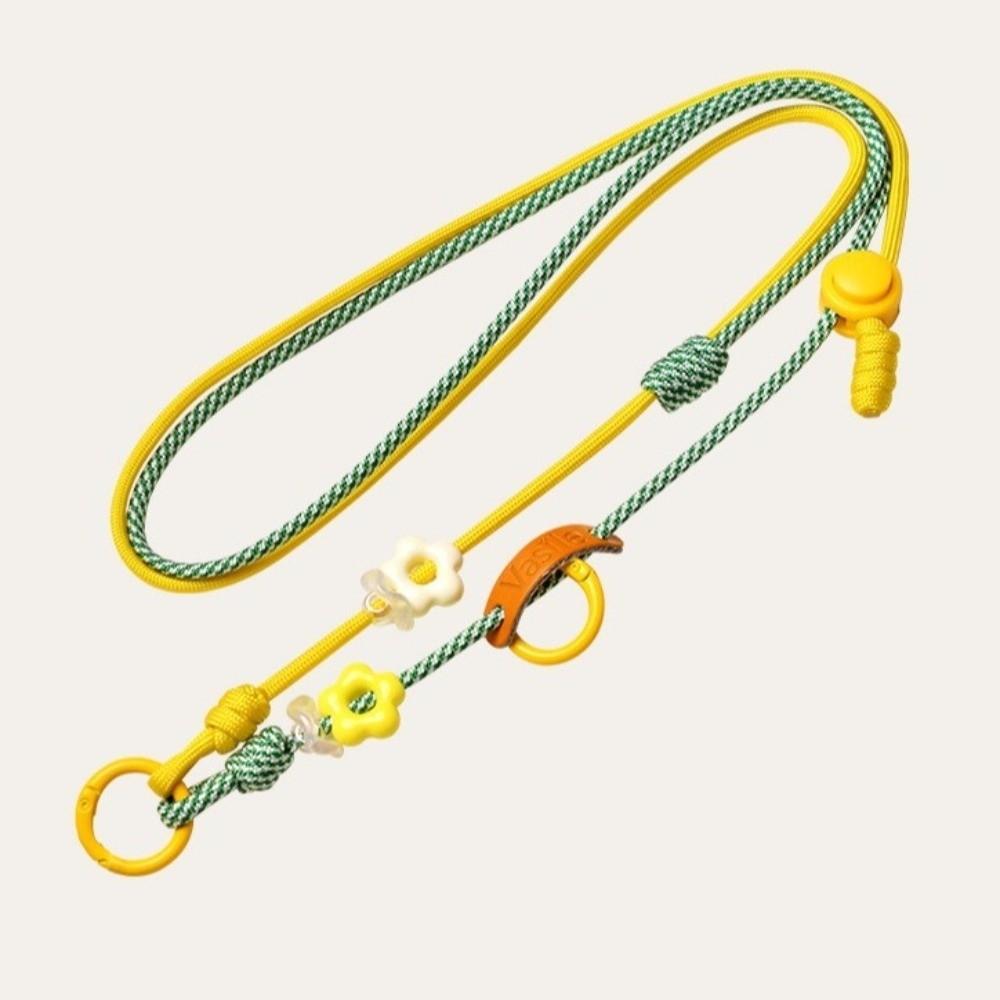 Anti-Loss Phone Lanyard Long Rope Hanging Neck Strap New Knit Phone Lanyard  Camera