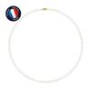 Necklace - - Freshwater Cultured Pearl - 5-6 Mm - Yellow Gold - Women