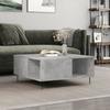 VidaXL Coffee Table Concrete Grey 80x80x36.5 Cm Engineered Wood 830784