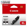 CANON Cartouche D'encre CLI-551 XL Grande Capacité Noir (CLI551XL)