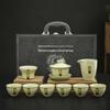 Zhishe Ru Kiln Crackle Glaze Kung Fu Tea Set