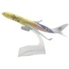 Model Plane A330 1/400 Scale Malaysia Airways Tigerair Aircraft Model with Stand Display Airplane Toy 16CM Alloy Aviation Enthus