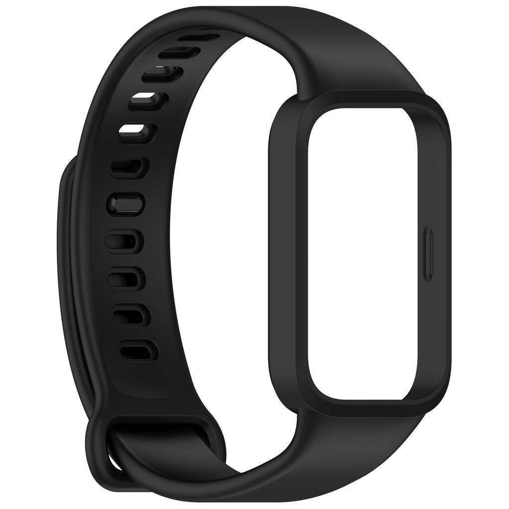 Silicone Watch Strap For Xiaomi Band 9 Active Original Replacement Watchband Correa Accessories for Redmi Band 3 Sport Bracelet