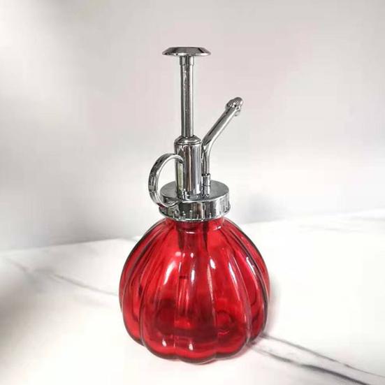 Тип давления пара, полупрозрачная ручная лейка в форме тыквы, стеклянная распылительная бутылка, садовое ручное оборудование