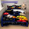 Pacman Birthday Invite Print 3Pcs Bedding Setduvet Cover With 2 Bedropillowcase Home Birthday Gift