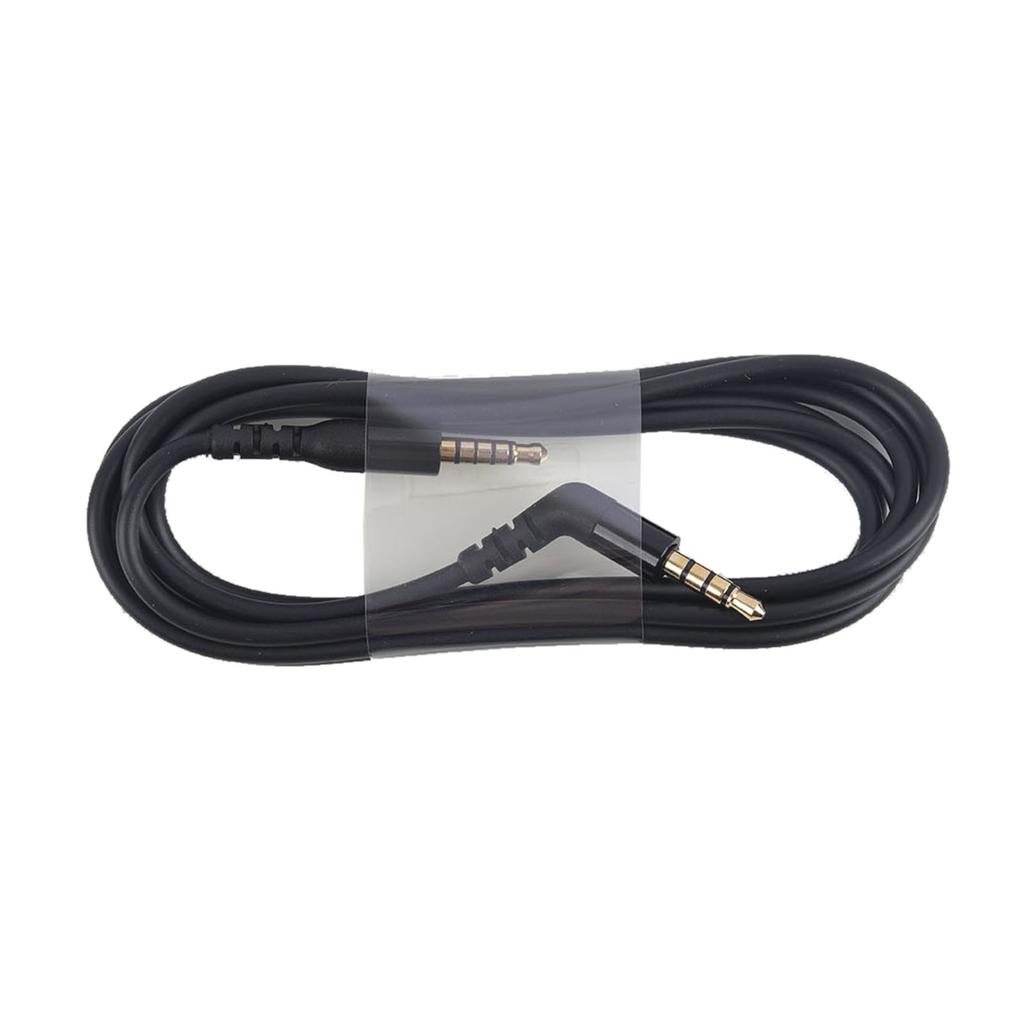 Replacement Audio Cable Cord for SteelSeries Arctis Nova Pro Wireless Gaming Headphones (Audio Cable Black)